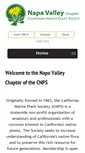 Mobile Screenshot of napavalleycnps.org